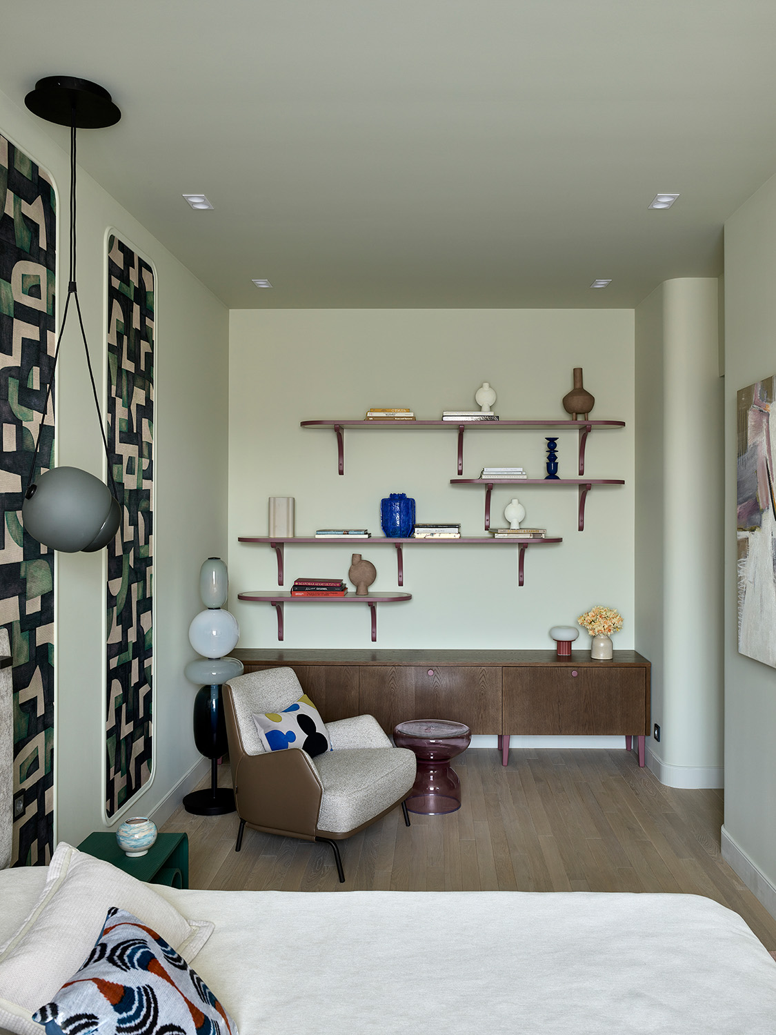 chambre contemporaine murs verts chambre contemporaine murs verts