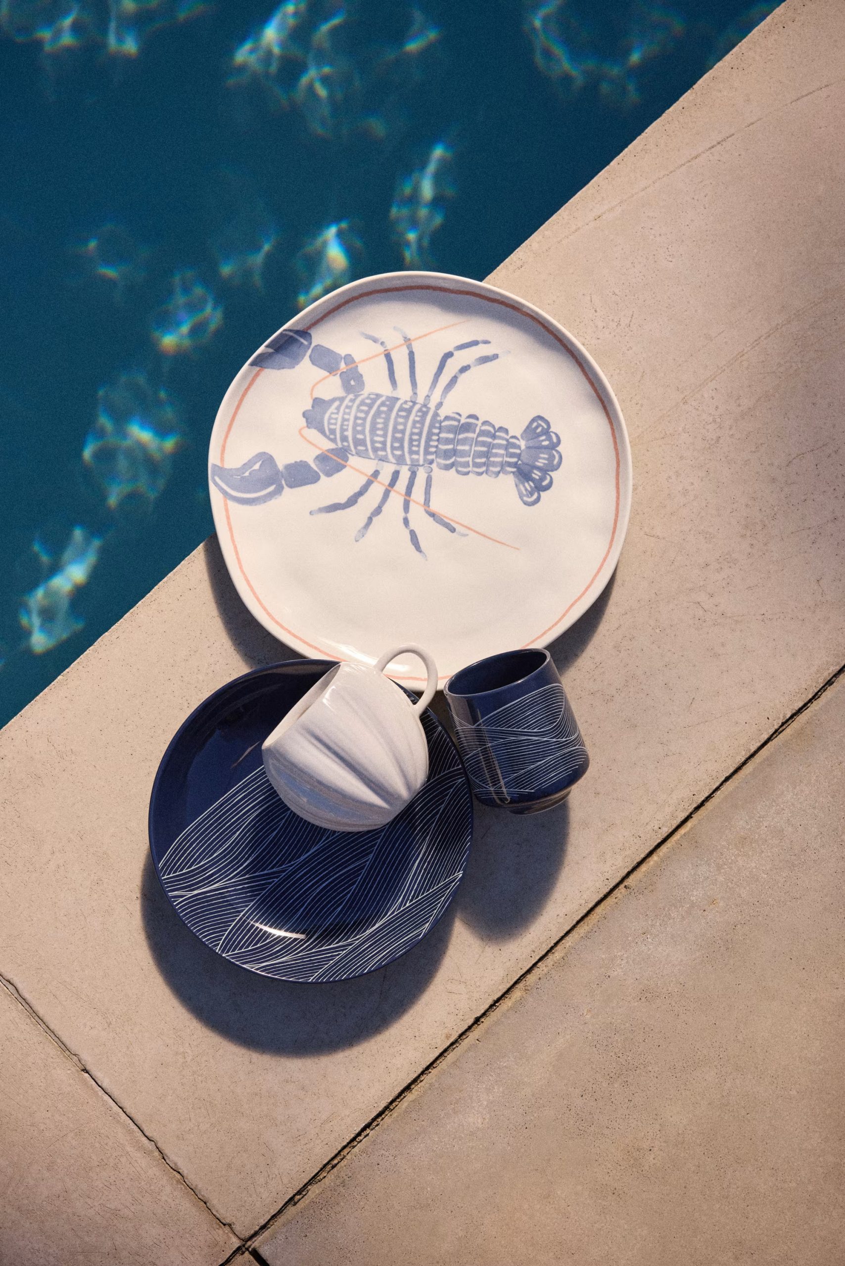 plateau Maisons du Monde collection French Riviera plateau Maisons du Monde collection French Riviera