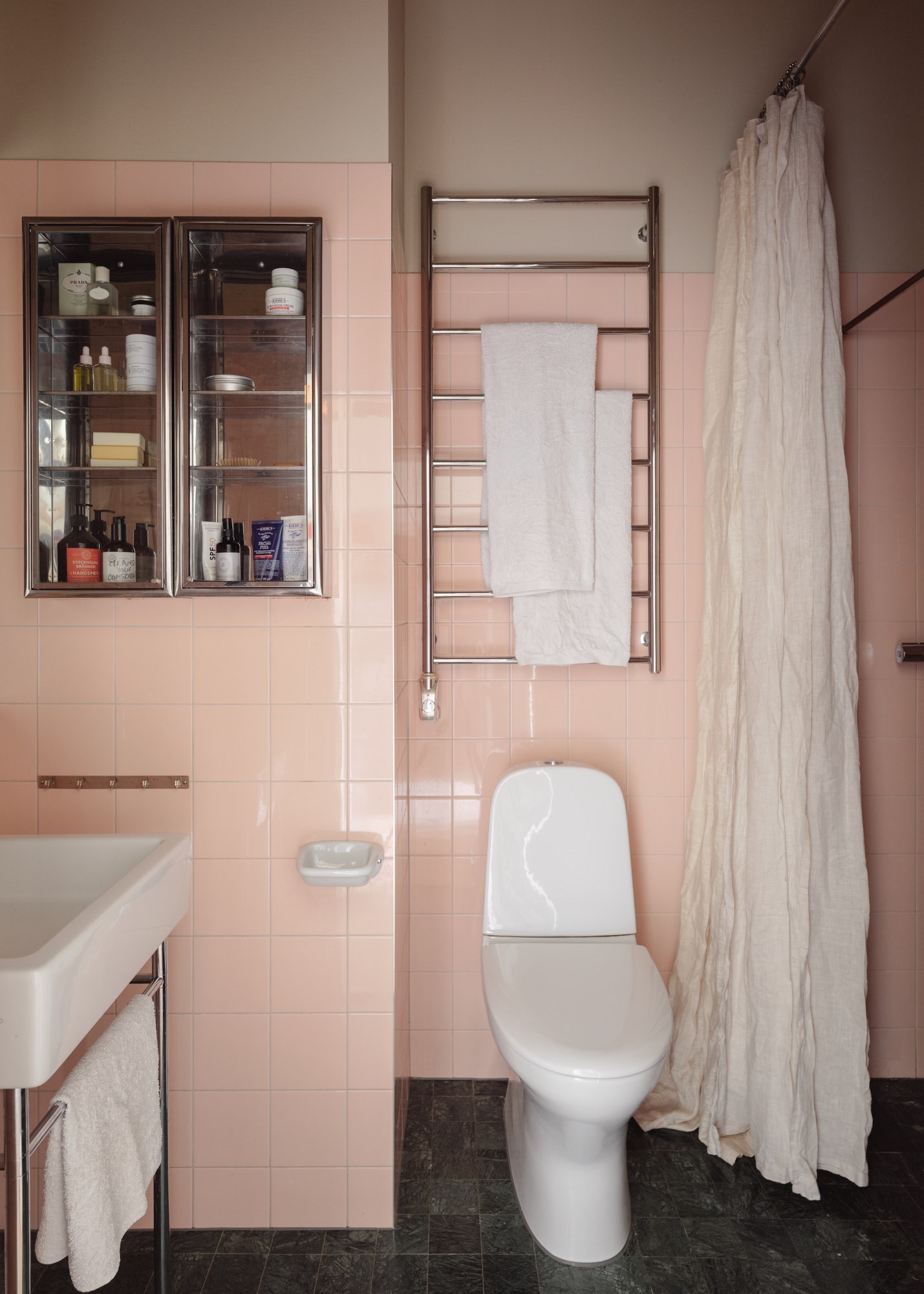 salle de bain rose salle de bain rose