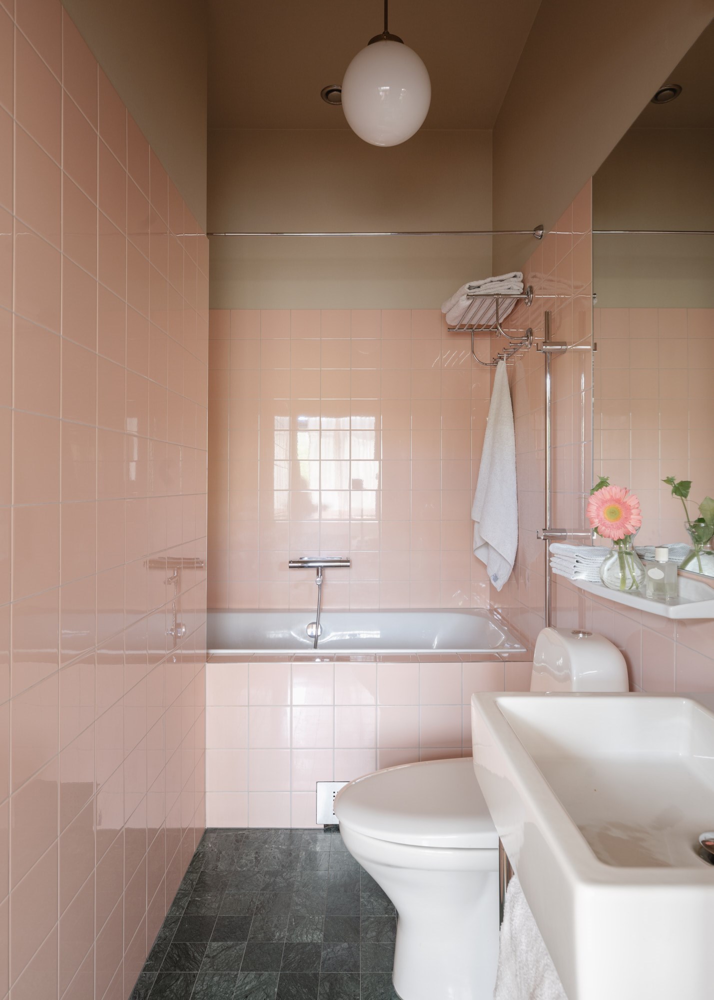 salle de bain rose salle de bain rose