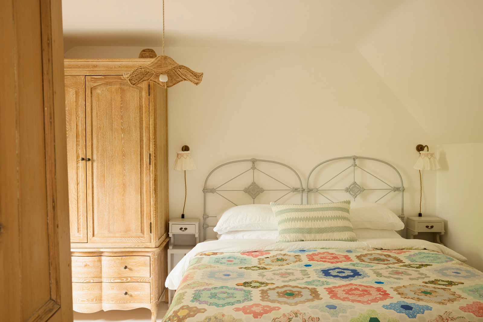 chambre mansardée décoration rustique chic maison anglaise chambre mansardée décoration rustique chic maison anglaise