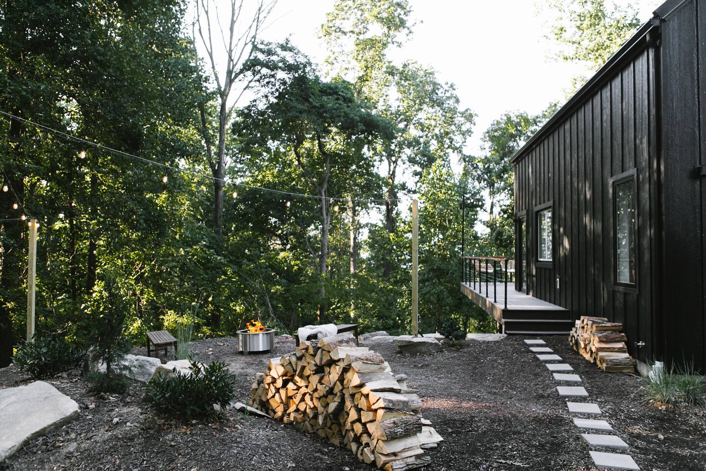 maison en bois noir Texter Mountain Home maison en bois noir Texter Mountain Home