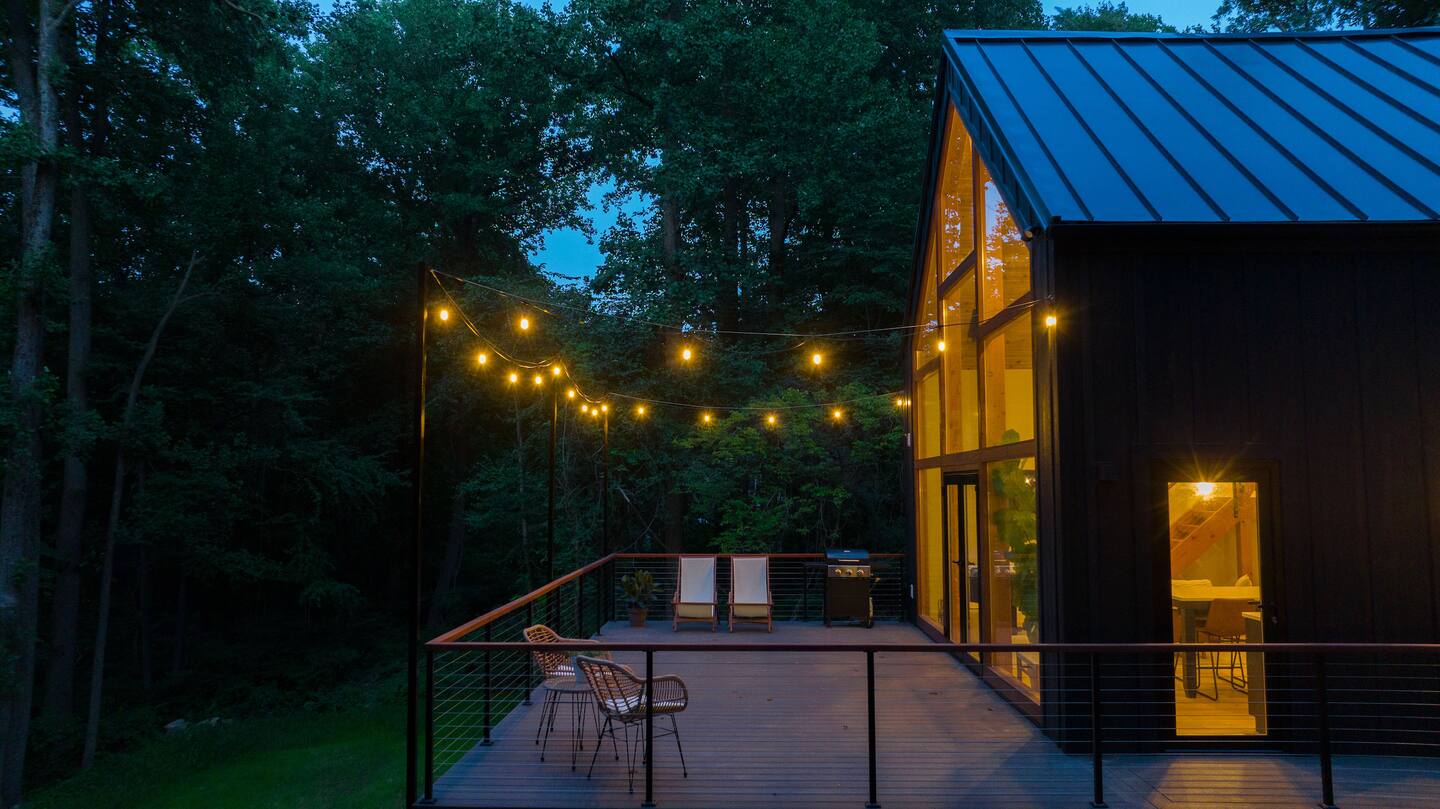 maison en bois noir Texter Mountain Home maison en bois noir Texter Mountain Home