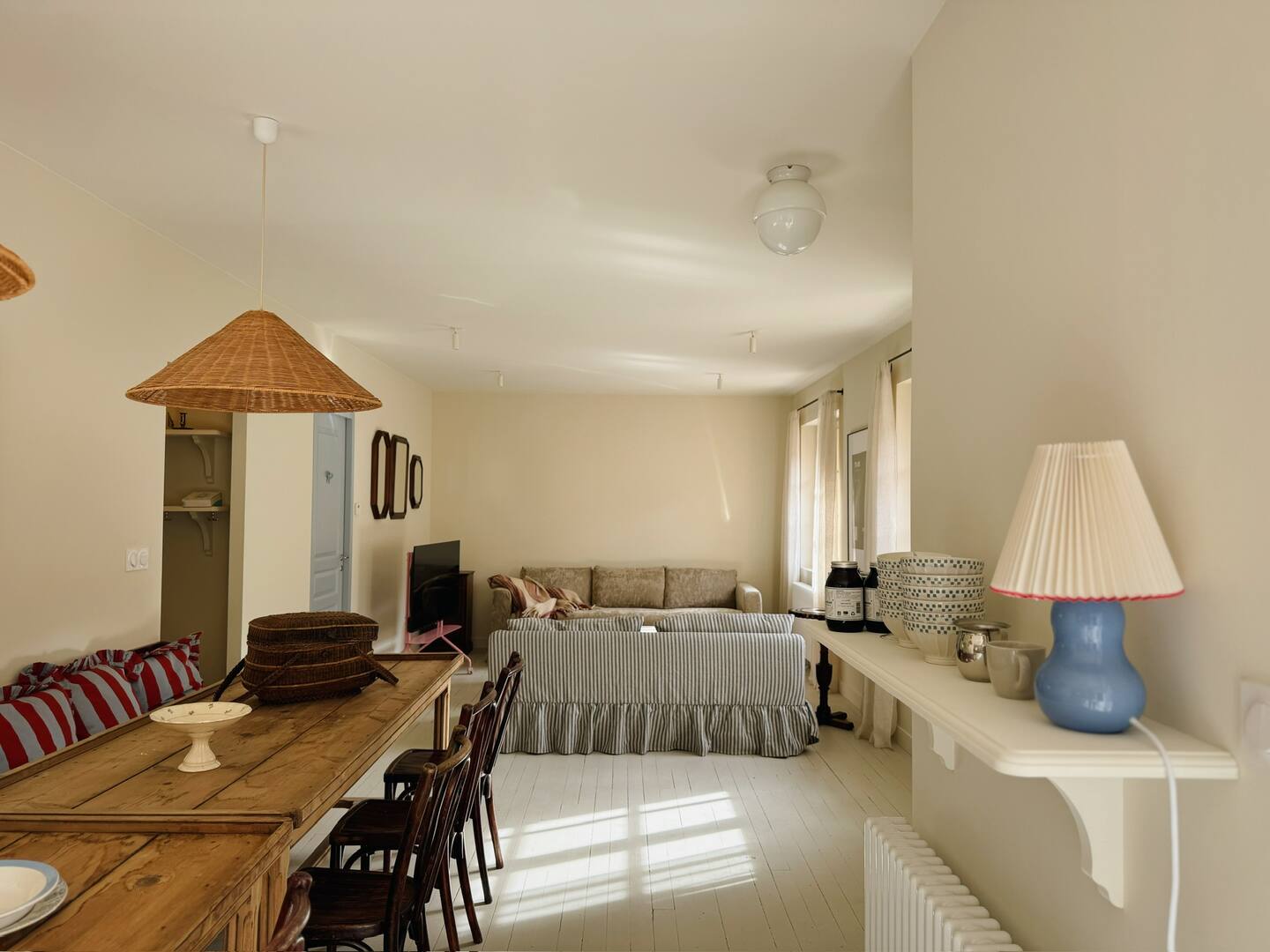 salon et salle à manger décoration rustique chic Le Cottage du Lignon salon et salle à manger décoration rustique chic Le Cottage du Lignon