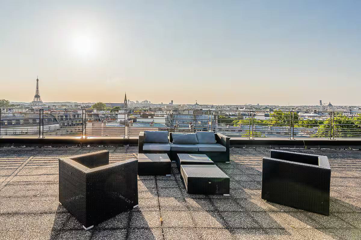 terrasse sur le toit vue Paris 360° terrasse sur le toit vue Paris 360°