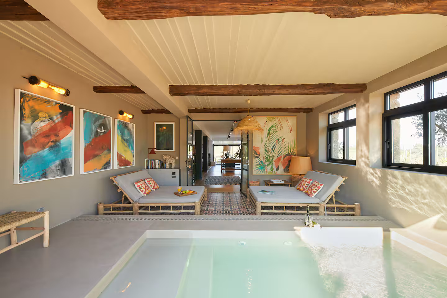 piscine intérieure