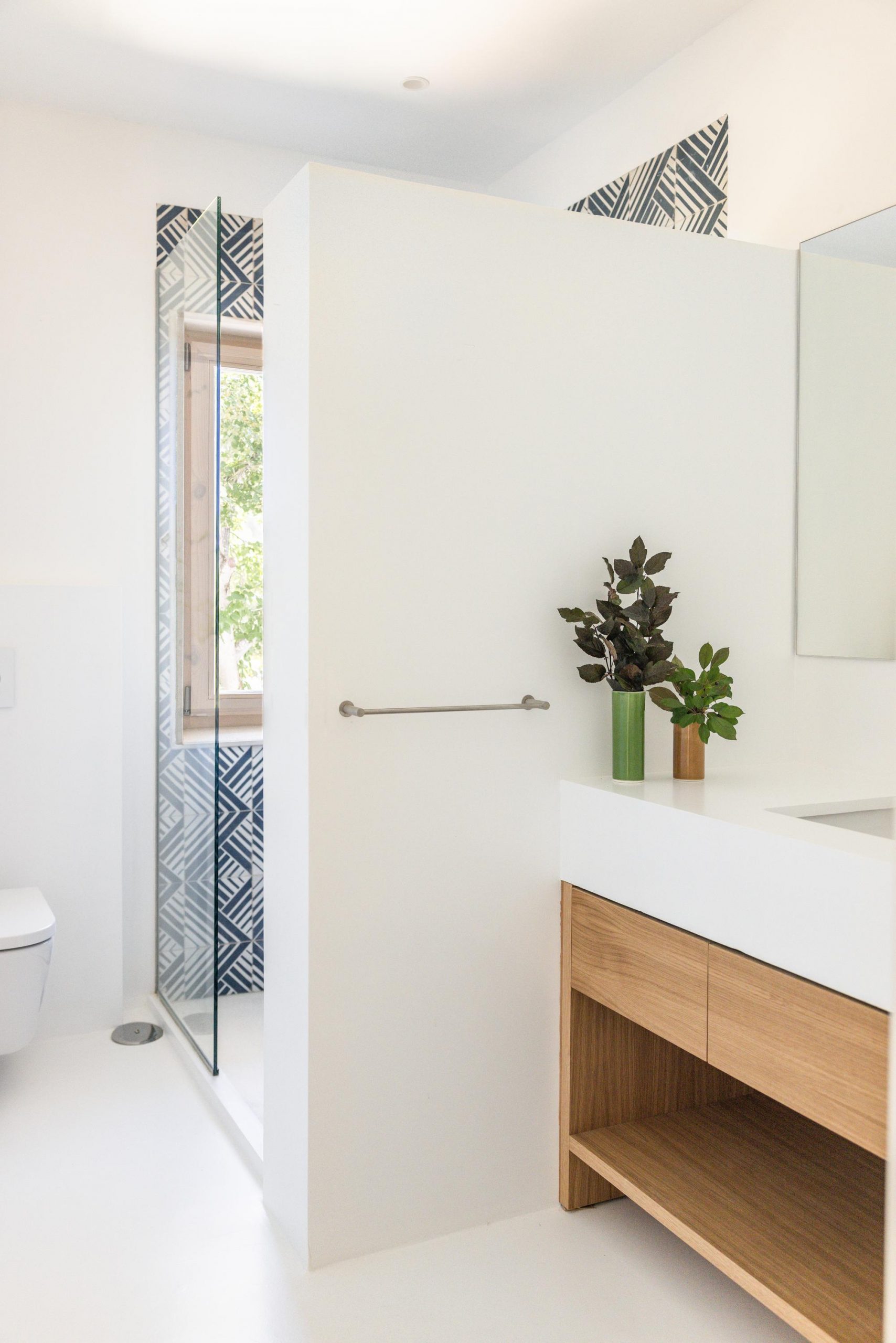 salle de bain carrelage blanc et vert décoration contemporaine salle de bain carrelage blanc et vert décoration contemporaine