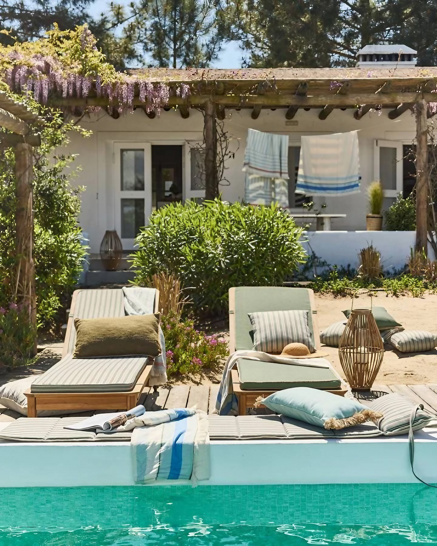 maison avec glycine et piscine Portugal maison avec glycine et piscine Portugal