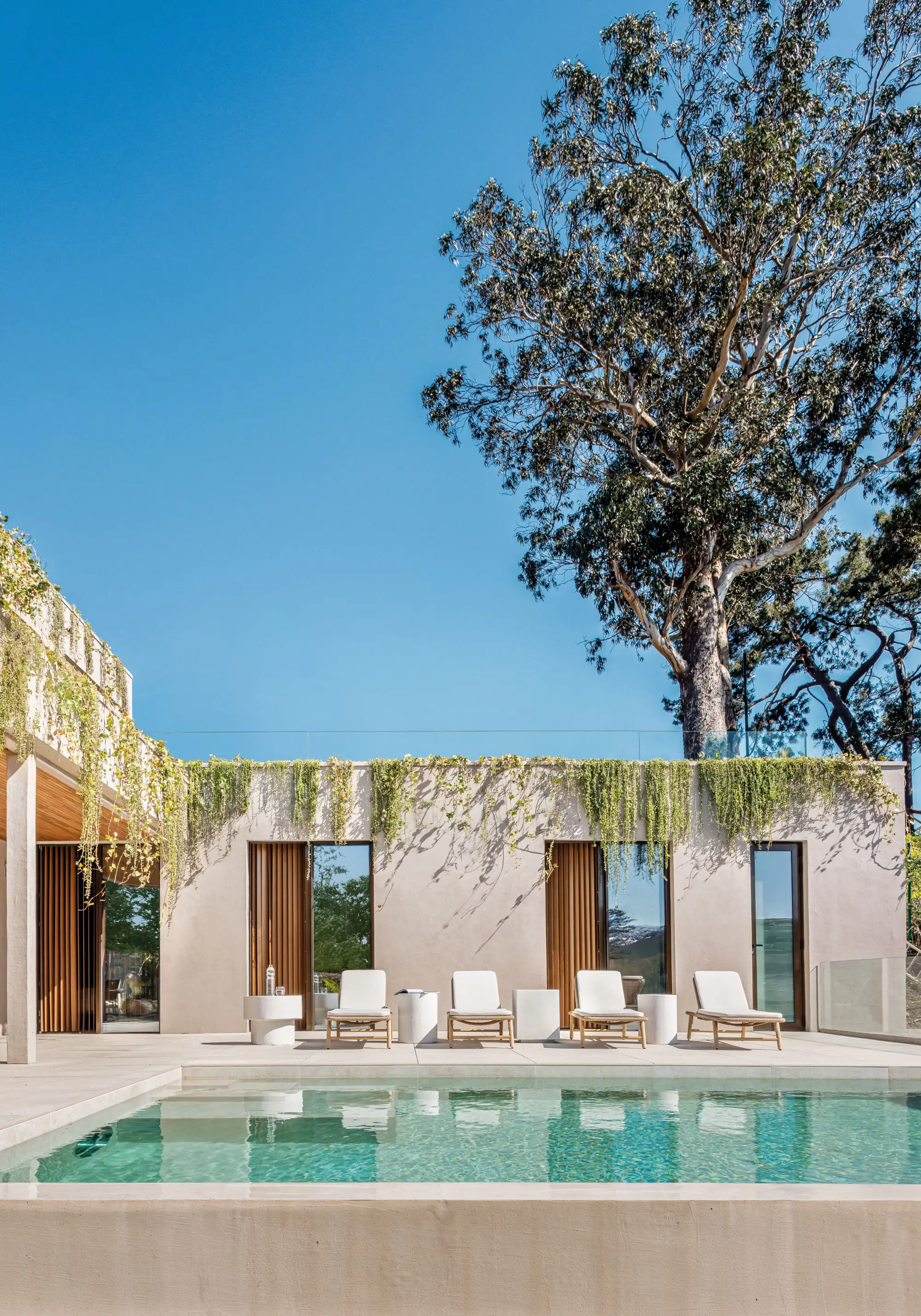 maison contemporaine avec piscine
