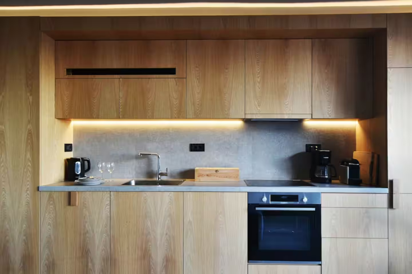 cuisine ouverte décoration contemporaine
