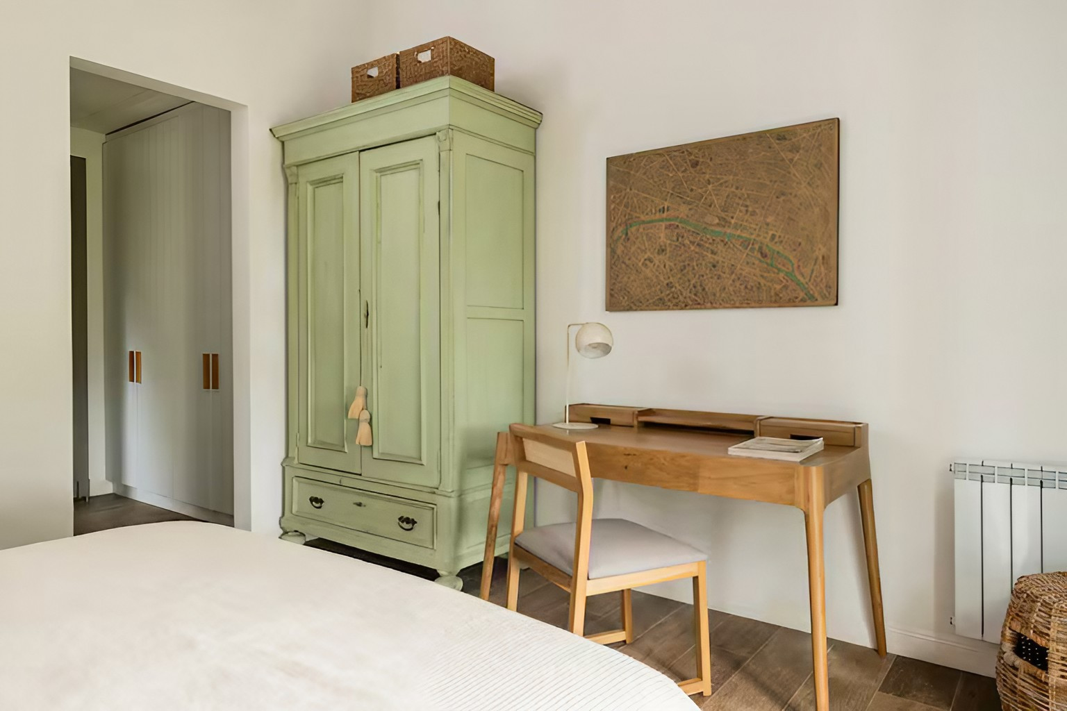 chambre avec espace bureau décoration naturelle et campagnarde chambre avec espace bureau décoration naturelle et campagnarde