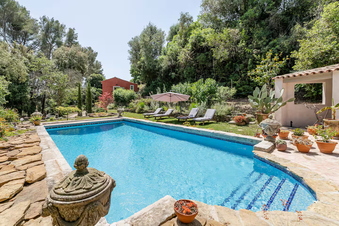 jardin avec piscine Provence jardin avec piscine Provence