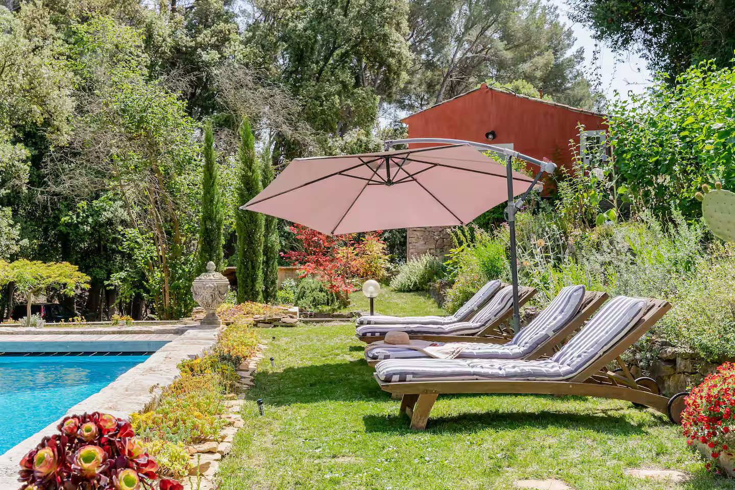 jardin avec piscine Provence jardin avec piscine Provence
