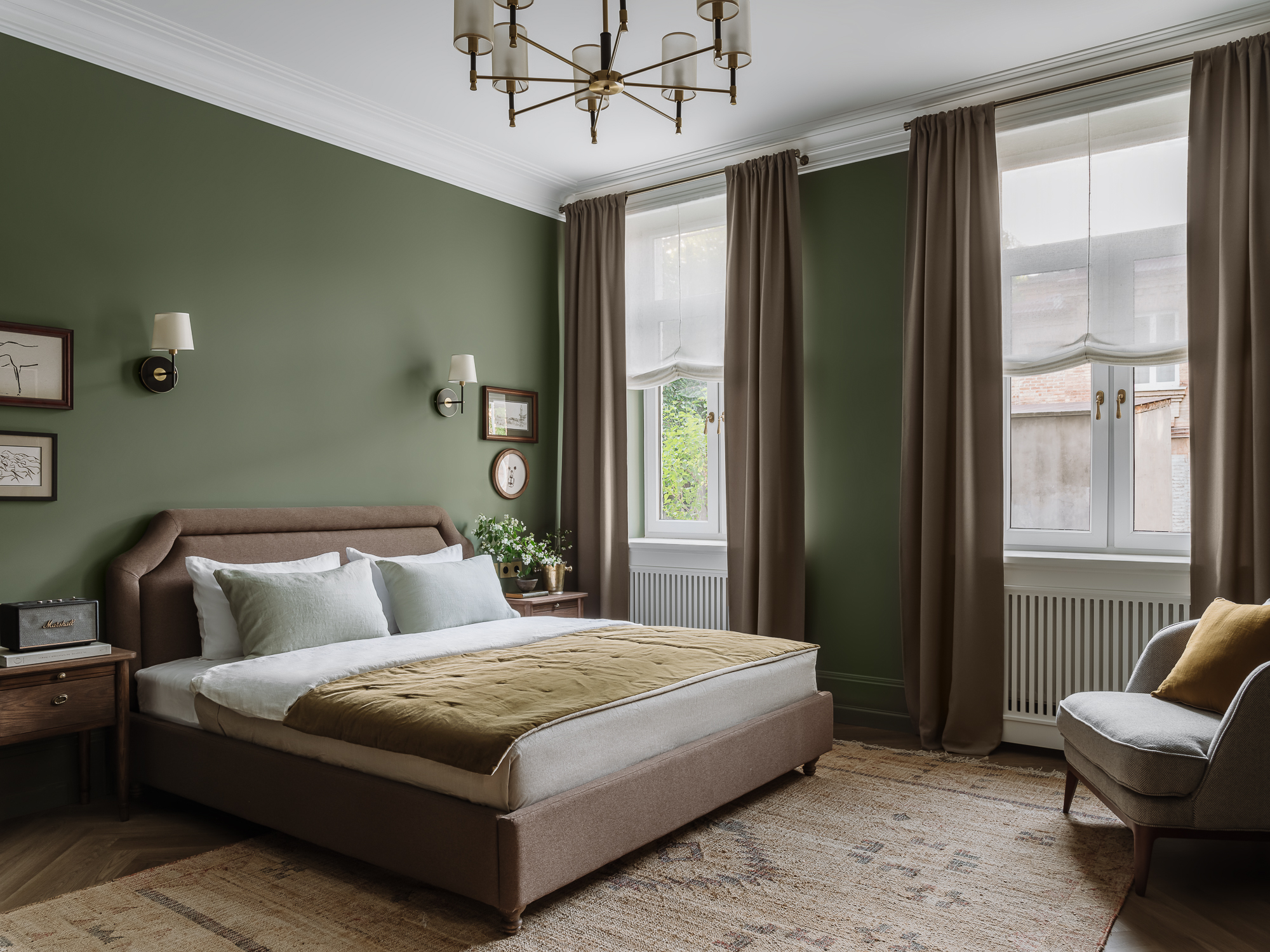 chambre contemporaine mur vert chambre contemporaine mur vert