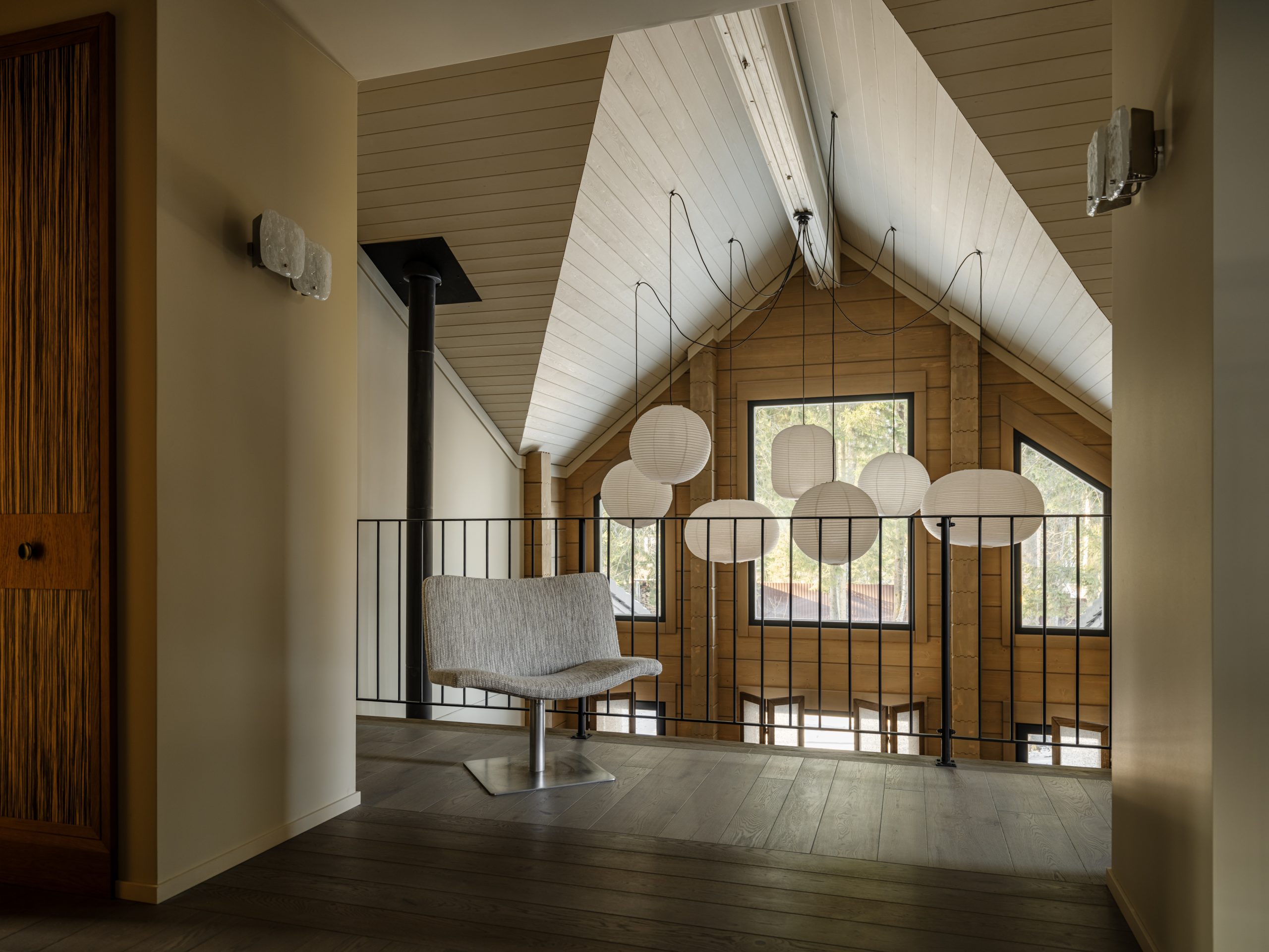 mezzanine décoration contemporaine maison en bois mezzanine décoration contemporaine maison en bois
