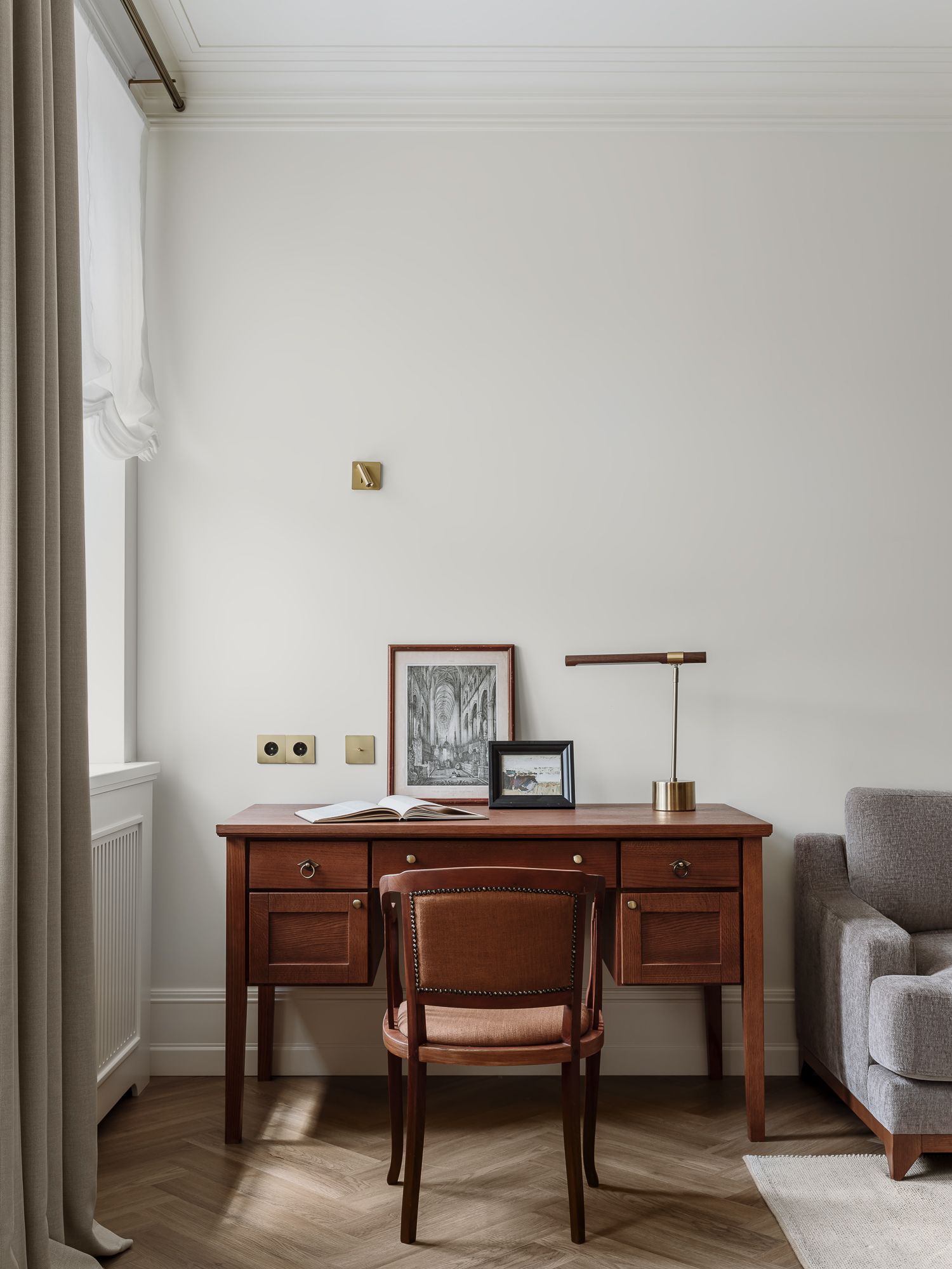 salon décoration classique chic avec coin bureau salon décoration classique chic avec coin bureau