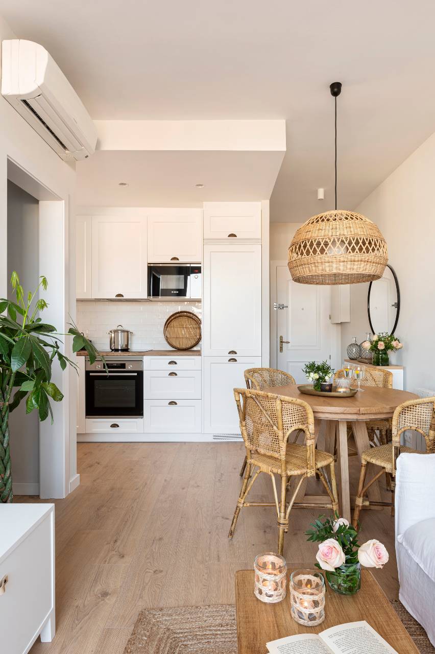 cuisine et salle à manger appartement 45m2 avec grande terrasse cuisine et salle à manger appartement 45m2 avec grande terrasse