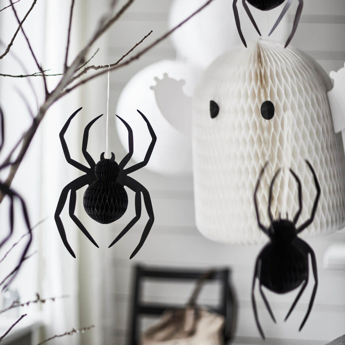 fantomes et araignées papier collection automne 2025 IKEA