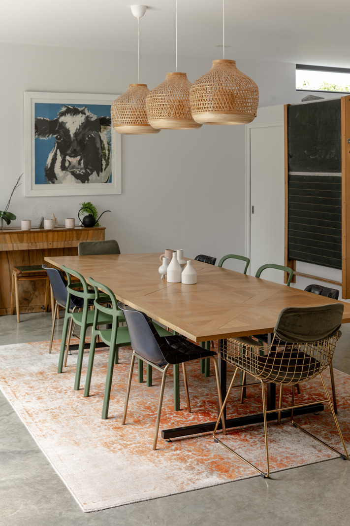 salle à manger décoration contemporaine