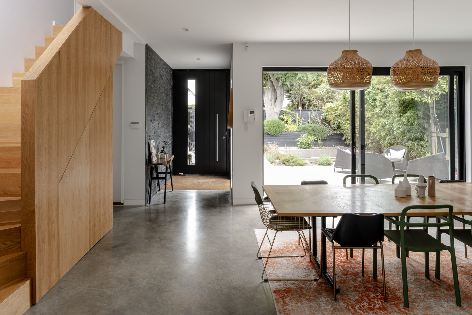 salle à manger décoration contemporaine