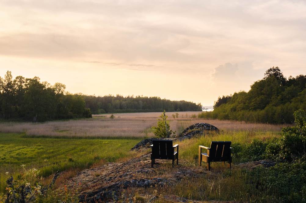 paysage archipel de Stockholm