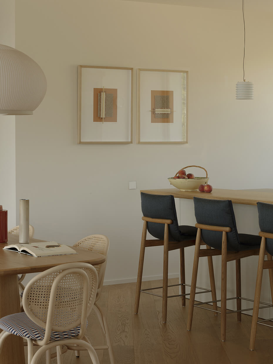 salle à manger et cuisine décoration contemporaine