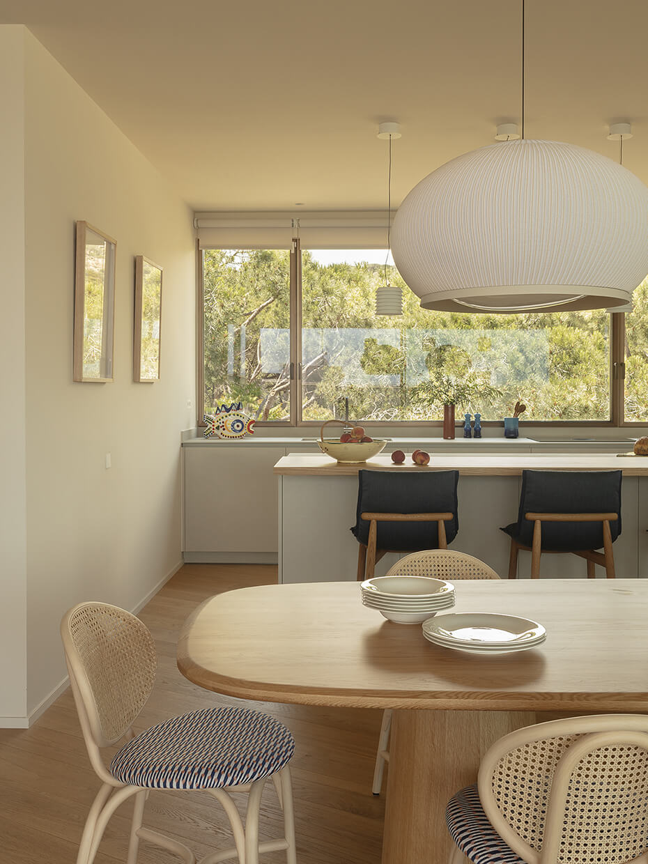 salle à manger et cuisine décoration contemporaine