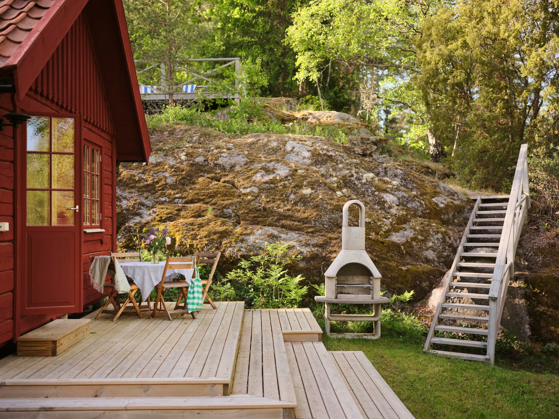 maison bois rouge Suède maison bois rouge Suède