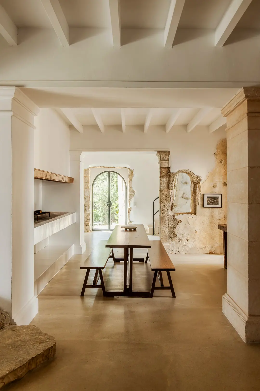 cuisine rustique chic maison Ses Aigos Majorque cuisine rustique chic maison Ses Aigos Majorque