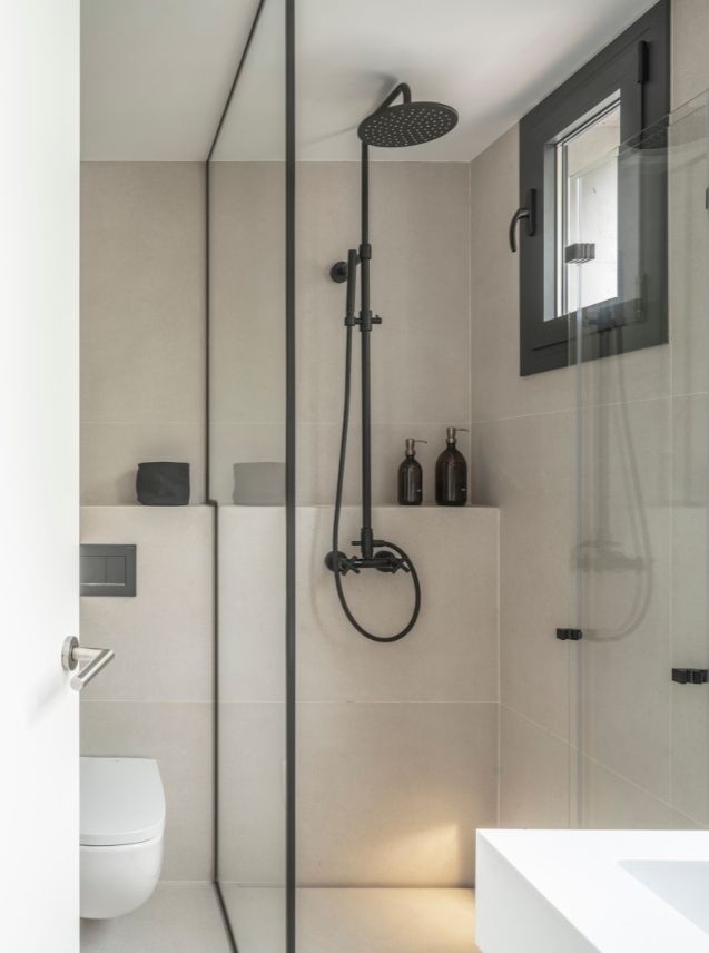 salle de bain design appartement design 50m2
