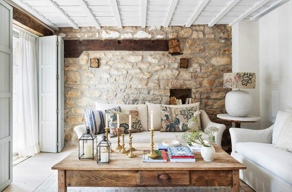 salon mur en pierres maison de campagne ancienne décoration rustique chic salon mur en pierres maison de campagne ancienne décoration rustique chic