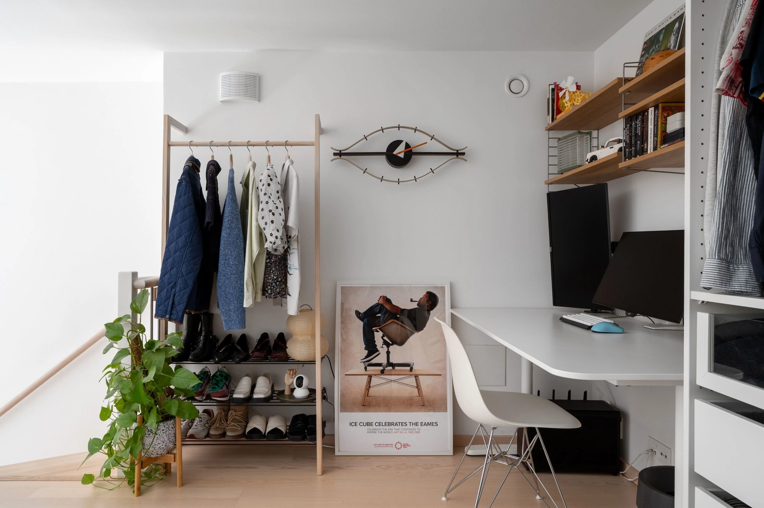 bureau sur mezzanine deux-pièces 61m2 en duplex