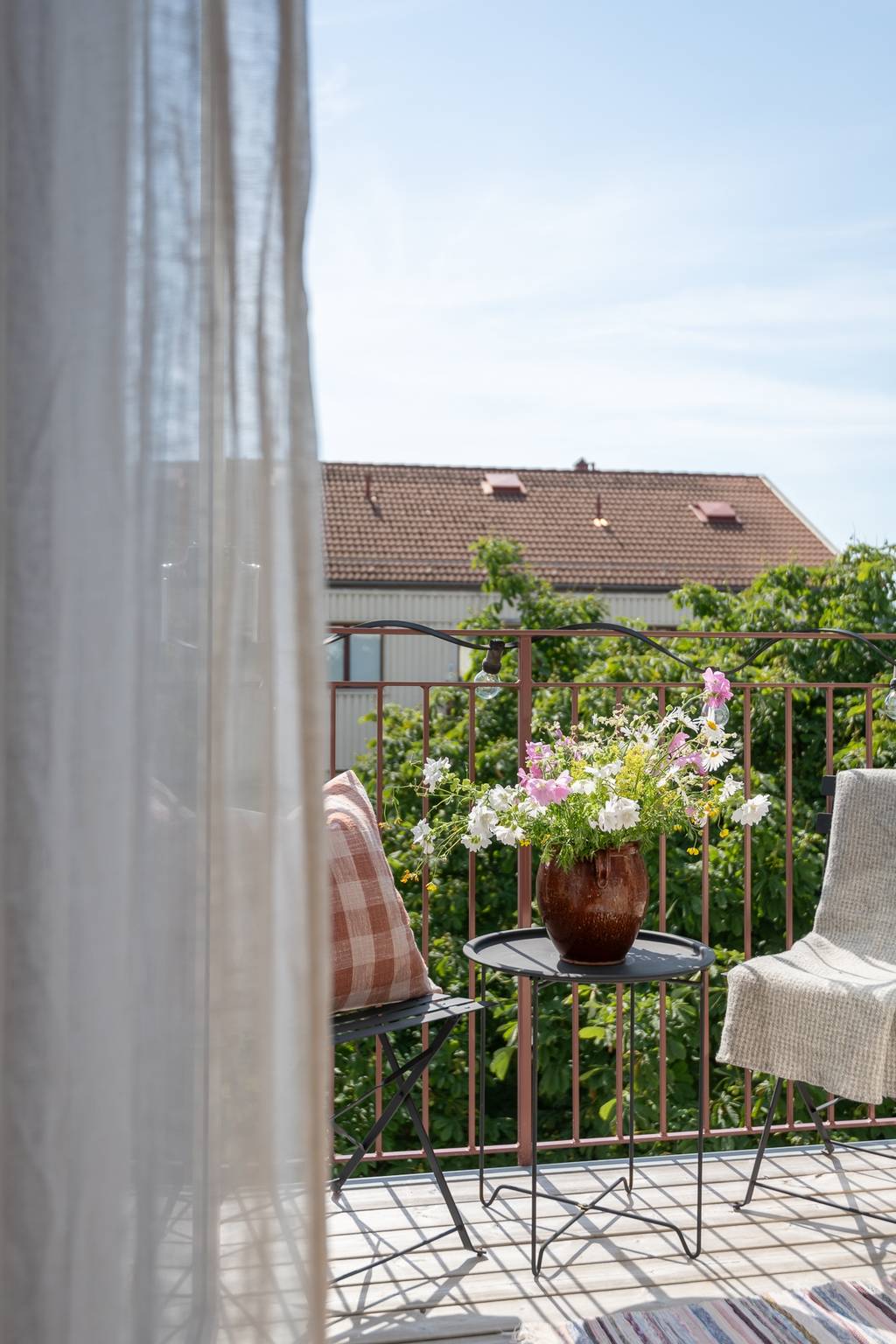 balcon sur cour