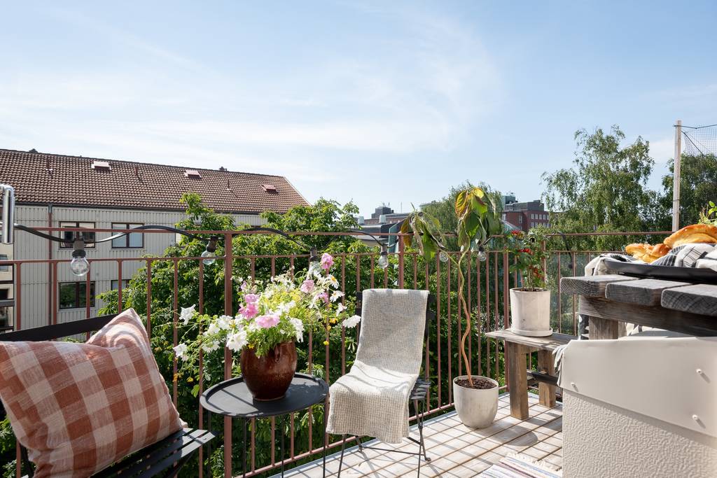 balcon sur cour