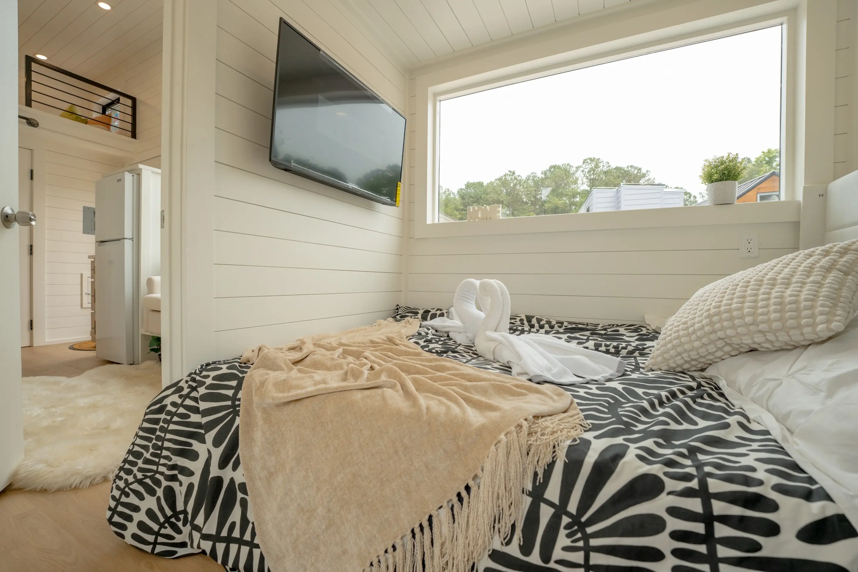 chambre mini maison mobile