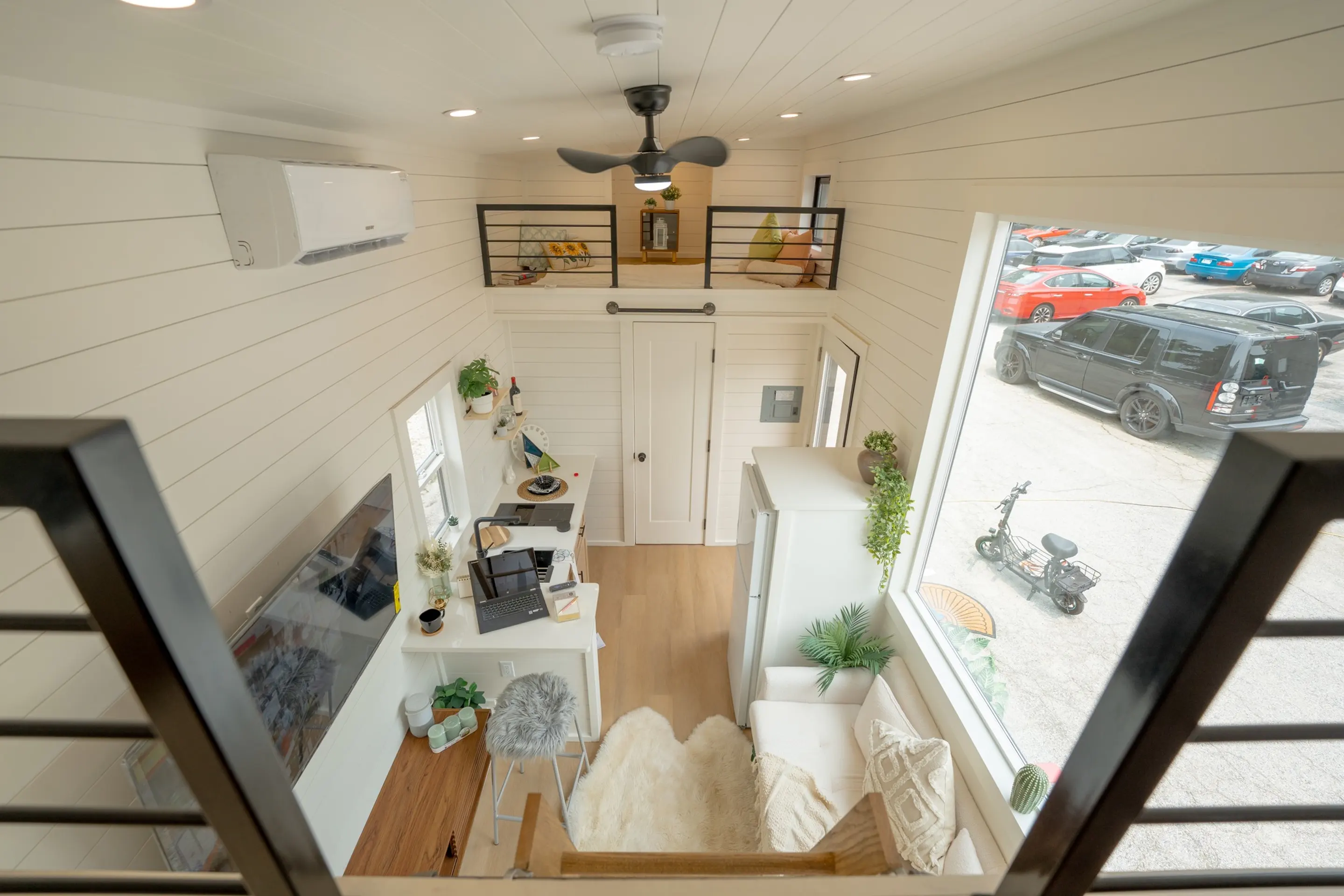 salon tiny house 19m2
