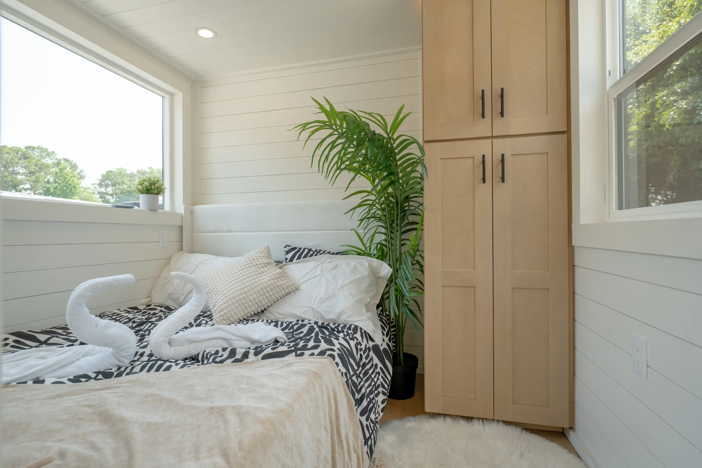 chambre mini maison mobile