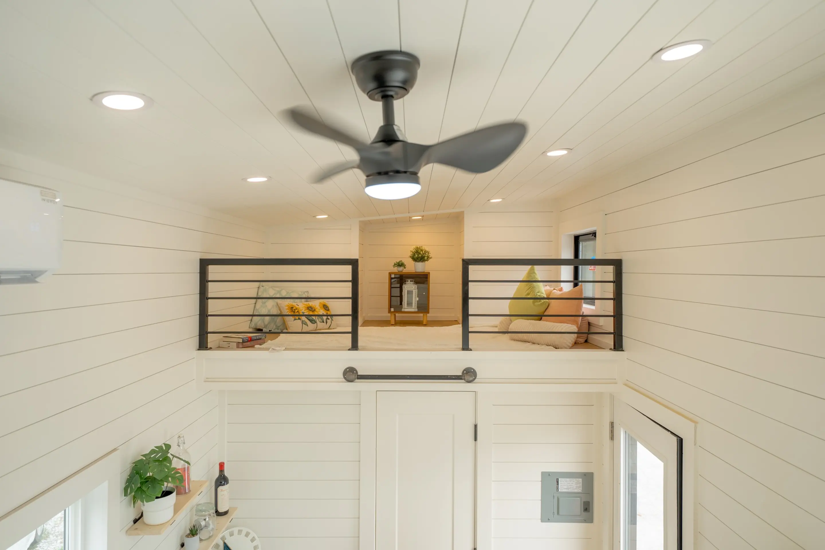 chambre loft mini maison mobile
