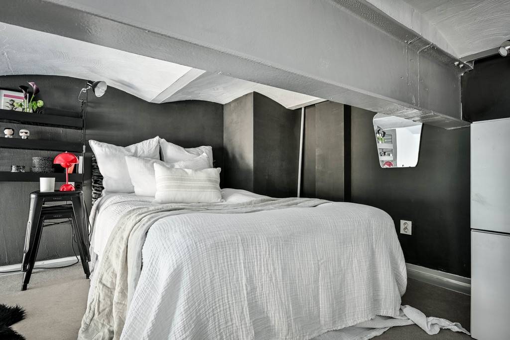 chambre basse sur mezzanine