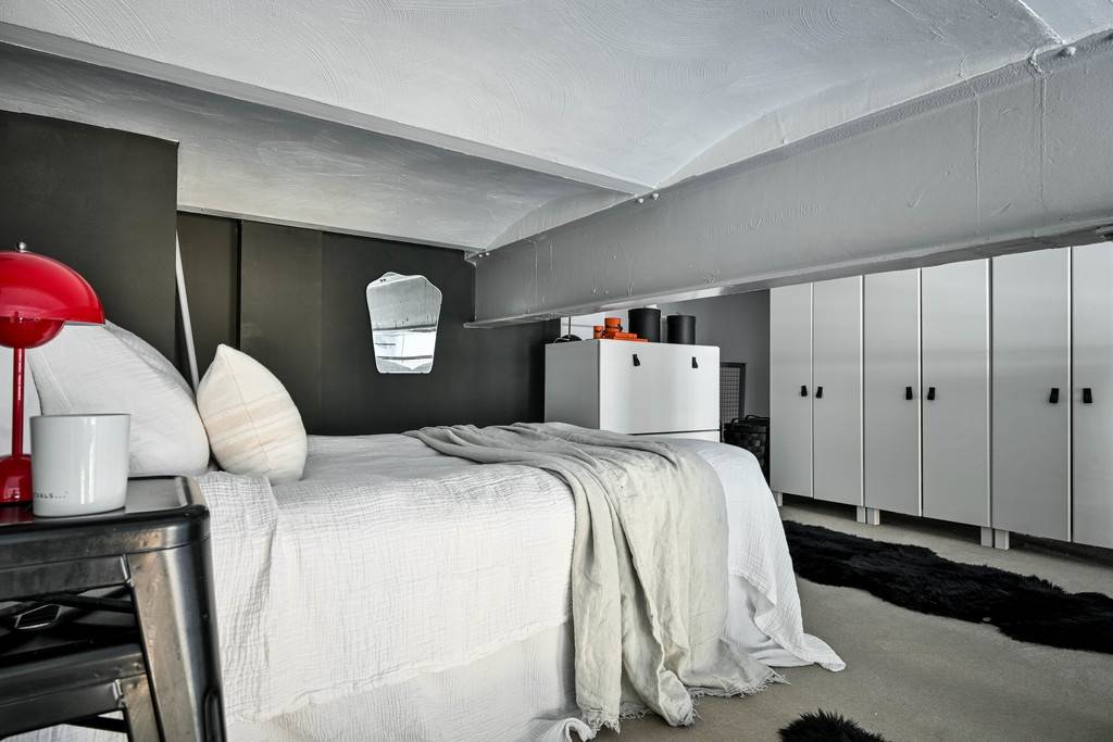 chambre basse sur mezzanine