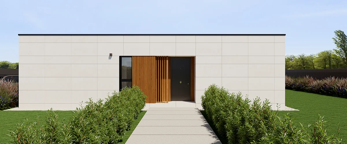 maison préfabriquée de 73m2 Zero Housing maison préfabriquée de 73m2 Zero Housing