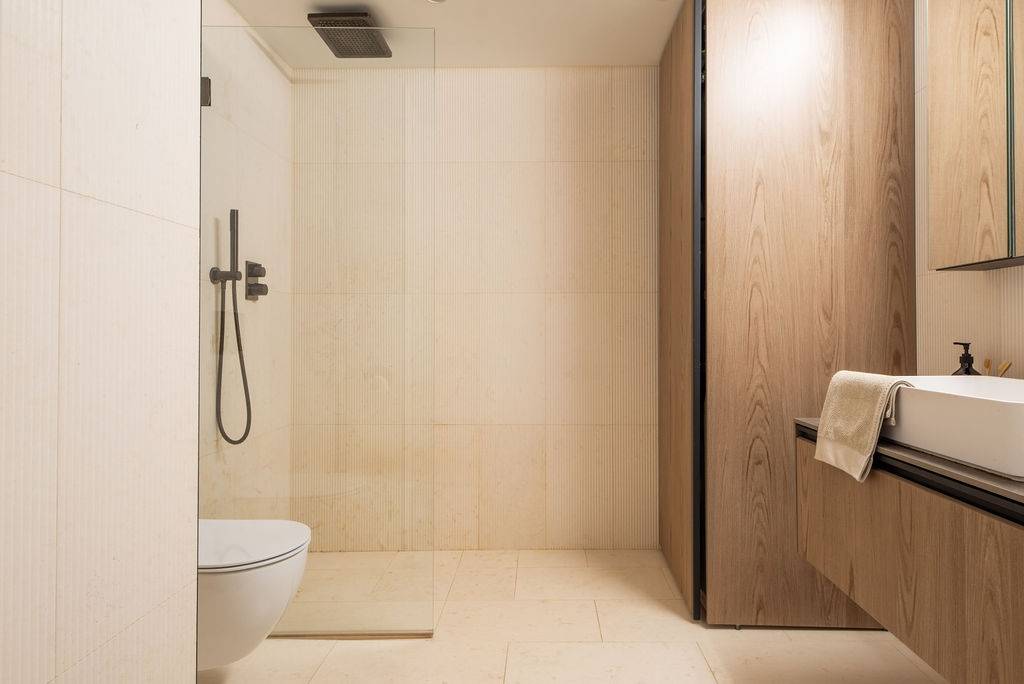 salle de bain design bois