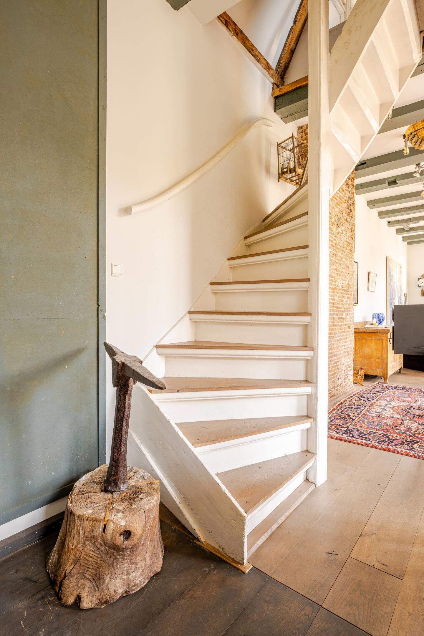 escalier bois peint en blanc duplex escalier bois peint en blanc duplex