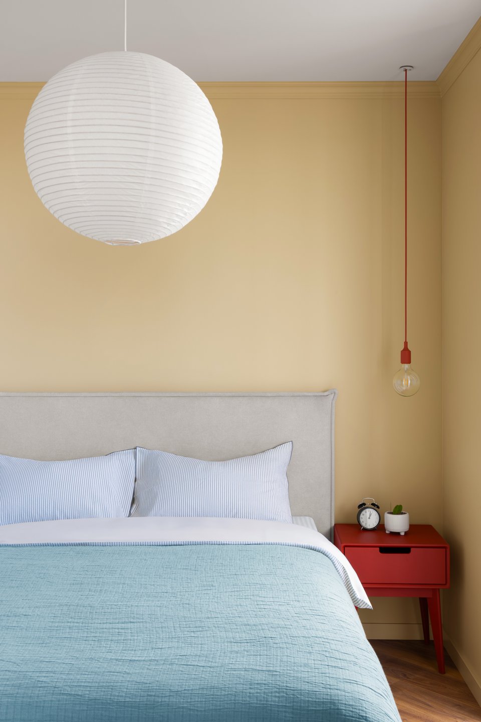 chambre mur jaune appartement 45m2 chambre mur jaune appartement 45m2