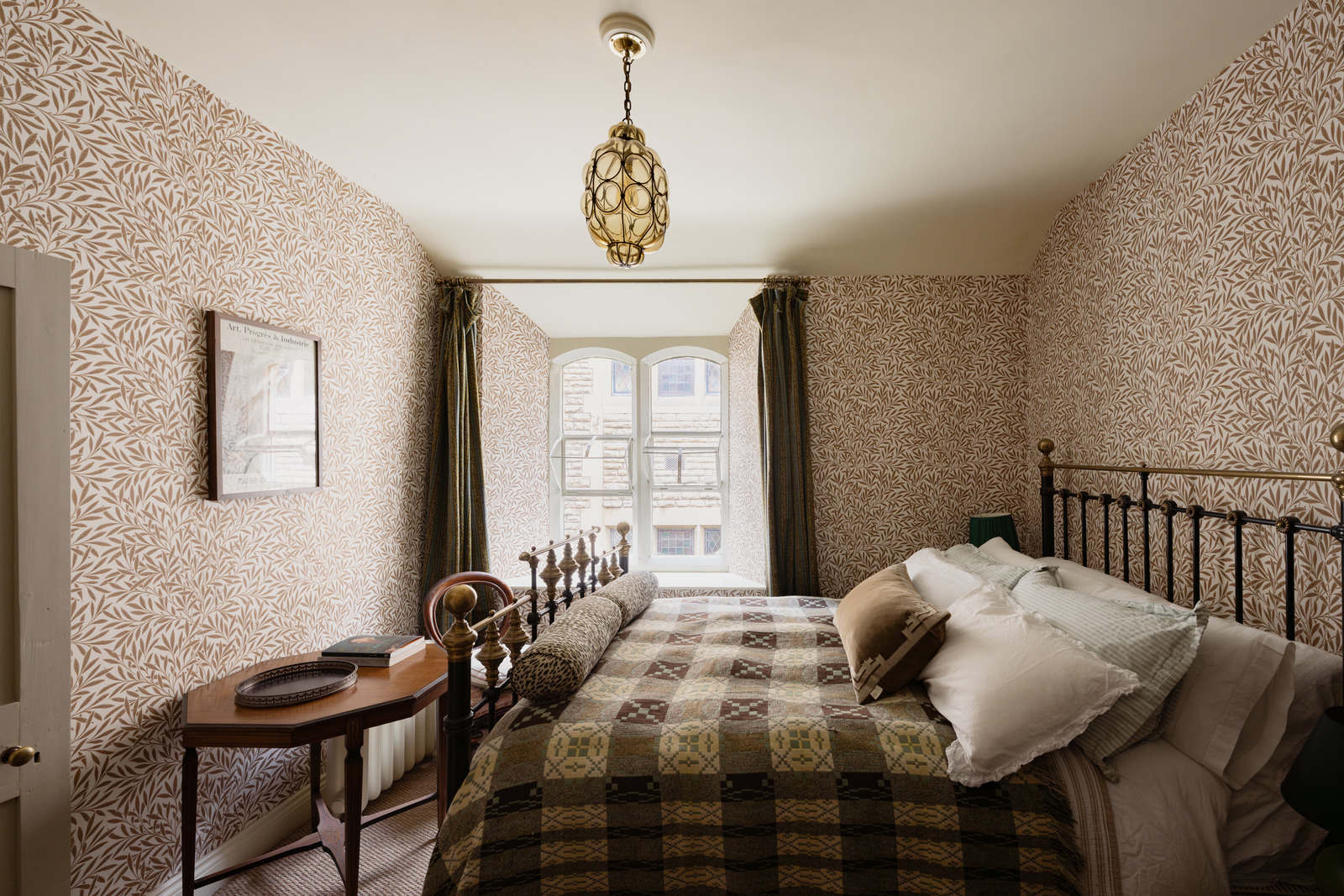 chambre décoration campagne chic maison anglaise