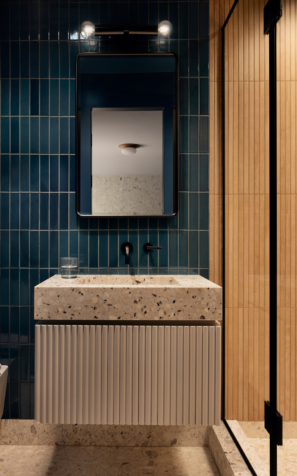 salle de bain vasque terrazzo salle de bain vasque terrazzo