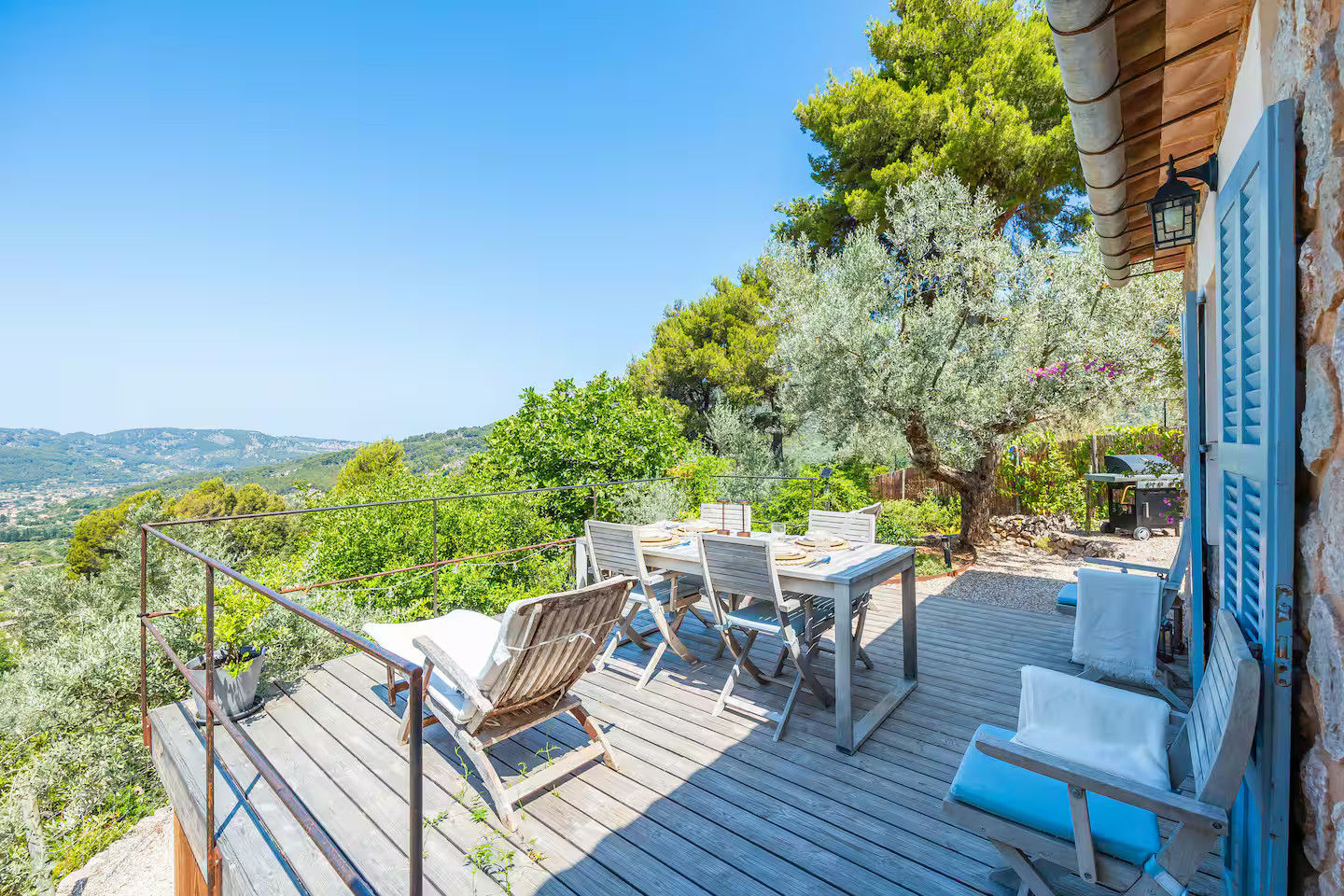 terrasse maison en pierres Majorque Els Abats terrasse maison en pierres Majorque Els Abats