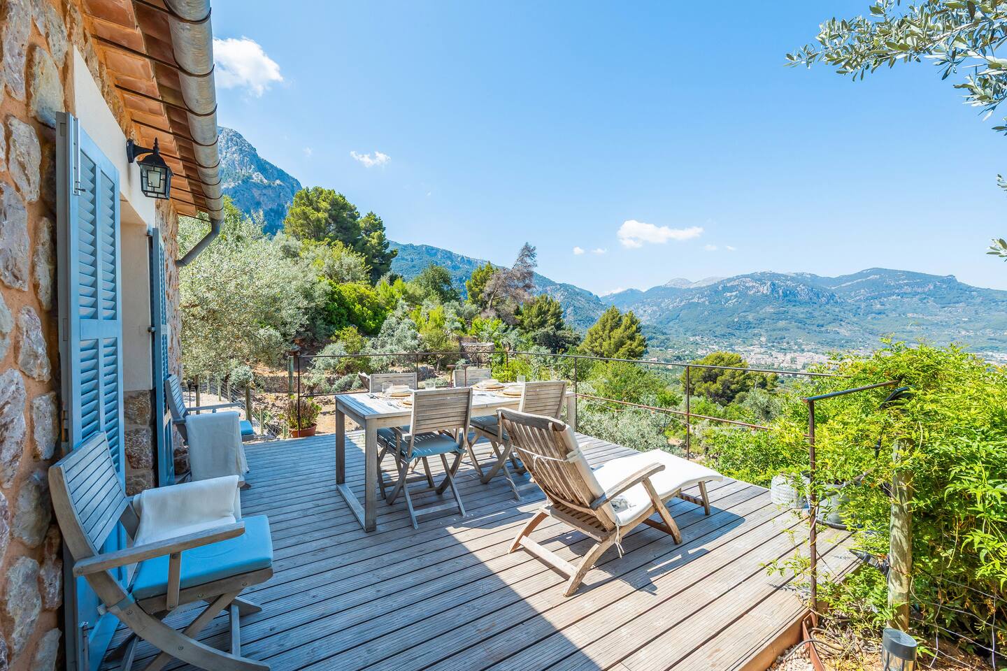 terrasse maison en pierres Majorque Els Abats terrasse maison en pierres Majorque Els Abats