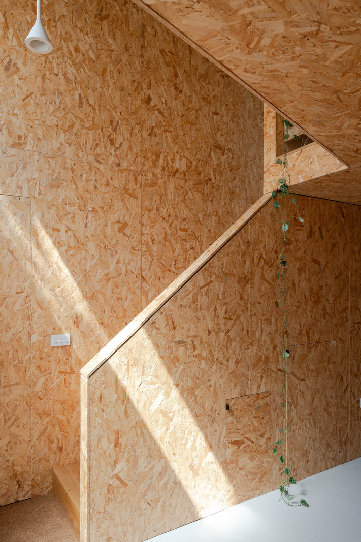escalier garde-corps OSB