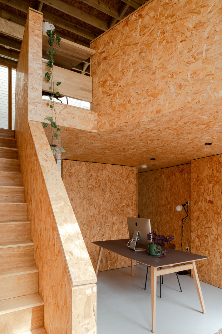 escalier garde-corps OSB
